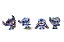 Boneco Stitch Mini - Colecionáveis com 4 - 6 cm - Disney - Imagem 2
