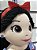 Pelúcia Princesas Disney Branca de Neve - Boneca de Pano Toyng - Imagem 2