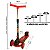 Patinete Infantil Vermelho Portátil 3 Rodas e Freio - DM Toys - Imagem 4