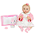 Boneca Bebê Reborn Menina - Nala 45 cm Corpo 100% Vinil 1950 - Imagem 3
