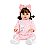 Boneca Bebê Reborn Menina - Zoe 45 cm Corpo 100% Vinil 1806 - Imagem 5