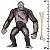 Boneco Godzilla vs Kong Monsterverse One Eye Zarolho 15 cm - Imagem 3