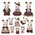 Sylvanian Families Aniversário Família Coelho - Epoch - Imagem 3