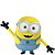 Boneco Minions de Vinil Bob - Imagem 1