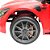 Mini Carro Mercedes AMG GTR Elétrico e Controle Remoto Vermelho 12v - Imagem 7