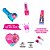 Kit Maquiagem Infantil Bolsa com Esmalte - Polibrinq - Imagem 2