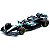 Miniatura Carro Formula 1 Mercedes Kimi Antonelli 1:64 Bburago - Imagem 2