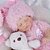 Bebe Reborn Menina - Coelhinho Corpo Silicone Sólido 30cm - Imagem 4