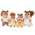 Sylvanian Families Familia Esquilo Noz com 4 4172 - Imagem 1