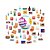 Mini Brands Comida Geladeira Fill The Fridge - Candide - Imagem 2