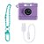 MIni Camera Fotográfica Digital Roxo Vintage f2561 - Imagem 3