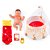 Boneca Mini Baby Surprise Disney - Mini Bebe Silicone - Imagem 3