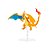 Boneco Pokemon Articulado Mega Charizard Y 15cm - Imagem 3