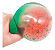 Squishy Melancia de Apertar com Orbeez - Imagem 2