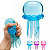 Squishy Agua Viva de Apertar Anti estresse Sensorial - Imagem 1