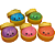 Fidget Toy Squishy Dumpling Bolinho Glitter Surpresa Anti Stress - Imagem 1
