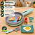 Kit Cozinha Infantil Frigideira de Brinquedo Infantil com Luz e Som - Fenix - Imagem 1