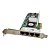 Placa De Rede Quad Gigabit Dell 0r519p Broadcom 5709 Pci-e - Imagem 1