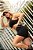 CJSH33007 - Conj. Short e Top Poliamida Canelado Preto com bolso - Imagem 3