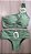 BQ35004 - Biquini Hotpants Verde MIlitar - Imagem 3