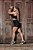 CJSH37001 - Conj. Short e Top Poliamida Suplex Black - Imagem 3