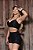 CJSH37001 - Conj. Short e Top Poliamida Suplex Black - Imagem 1