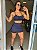 CJSS38002 - Preto - Conj. Saia Short e Top Poliamida Suplex - Imagem 1