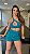 CJSS38003 - Verde - Conj. Saia Short e Top Poliamida Suplex - Imagem 1