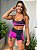 CJSH39011- Shorts e Top Poliamida Brocado - Imagem 1