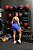 CJSH42005 - Conj. Short e Top Azul Poliamida Brocado - Imagem 4