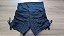 SH42001 - Short Avulso Poliamida Brocado Preto com ajuste na lateral - Imagem 1