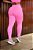 CJ43001 - Conj. Calça e Top Poliamida Canelado Pink - Imagem 2
