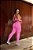 CJ43001 - Conj. Calça e Top Poliamida Canelado Pink - Imagem 10