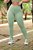 CJ43004 - Conj. Calça e Top Poliamida Canelado Verde - Imagem 4