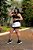 CJSS43001 - Conj. Saia Short e Top Poliamida Dry Fit Preto e Branco - Imagem 3