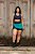 CJSS43002 - Conj. Saia Short e Top Poliamida Dry Fit Marinho e Verde - Imagem 3