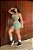 CJSH43002 - Conj. Short e Top Poliamida Canelado Verde - Imagem 4