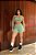 CJSH43002 - Conj. Short e Top Poliamida Canelado Verde - Imagem 5