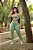 CJ43005 - Conj. Calça e Top Poliamida Canelado Verde - Imagem 11