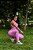 MC44002 - Rosa - Macacão Poliamida Brocado Levanta BumBum - Imagem 3