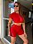 CJSH44006 - Conj. Short e Top Poliamida Suplex - Vermelho - Imagem 3
