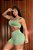 SH45001 - SHORT AVULSO Verde - Poliamida Canelado - Imagem 2