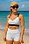 CJSH47018A - Conj Shorts e top  Poliamida Branco - Imagem 1