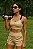 CJSH47002A - shorts e top Poliamida Creme com Preto - Imagem 1