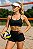 CJSH47021 Cont Shorts e Top Polamida Preto - Imagem 1