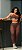 CJ48001 - Conjunto Brocado Poliamida Marrom com Bege - Imagem 4