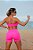 CJSH49008 - Conj. Short e Top Faixa Poliamida  com bolso - Pink - Imagem 3