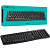 TECLADO SLIM USB K120 PRETO LOGITECH - Imagem 1