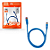 CABO DE REDE PACTH CORD CAT.5E 1.5M PLUS CABLE - Imagem 1