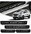 Kit 4 Soleiras de Porta Protetoras Ford Ecosport Preto - Imagem 3